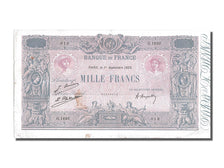 Francia, 1000 Francs, 1 000 F 1889-1926 ''Bleu et Rose'', 1923, KM:67j, 1923-...