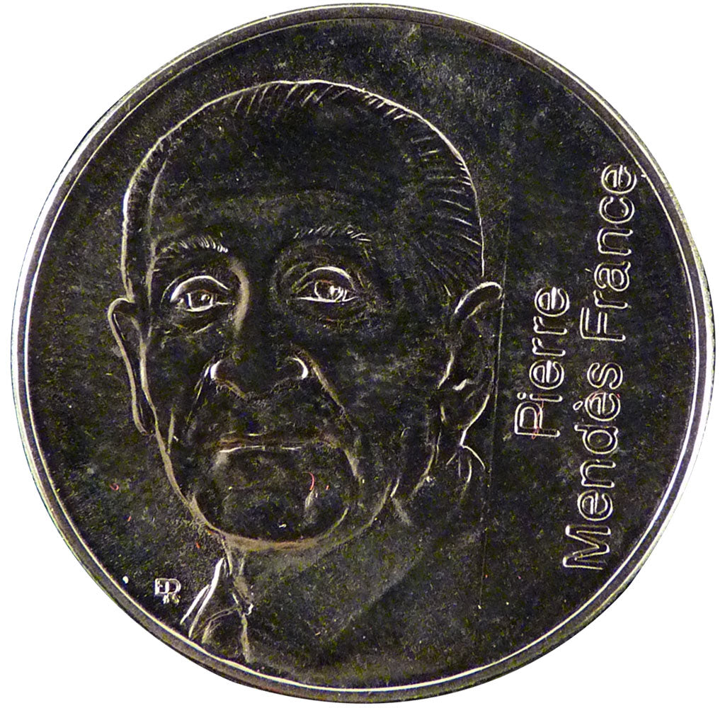 V ème République,5 Francs Pierre Mendès France Essai