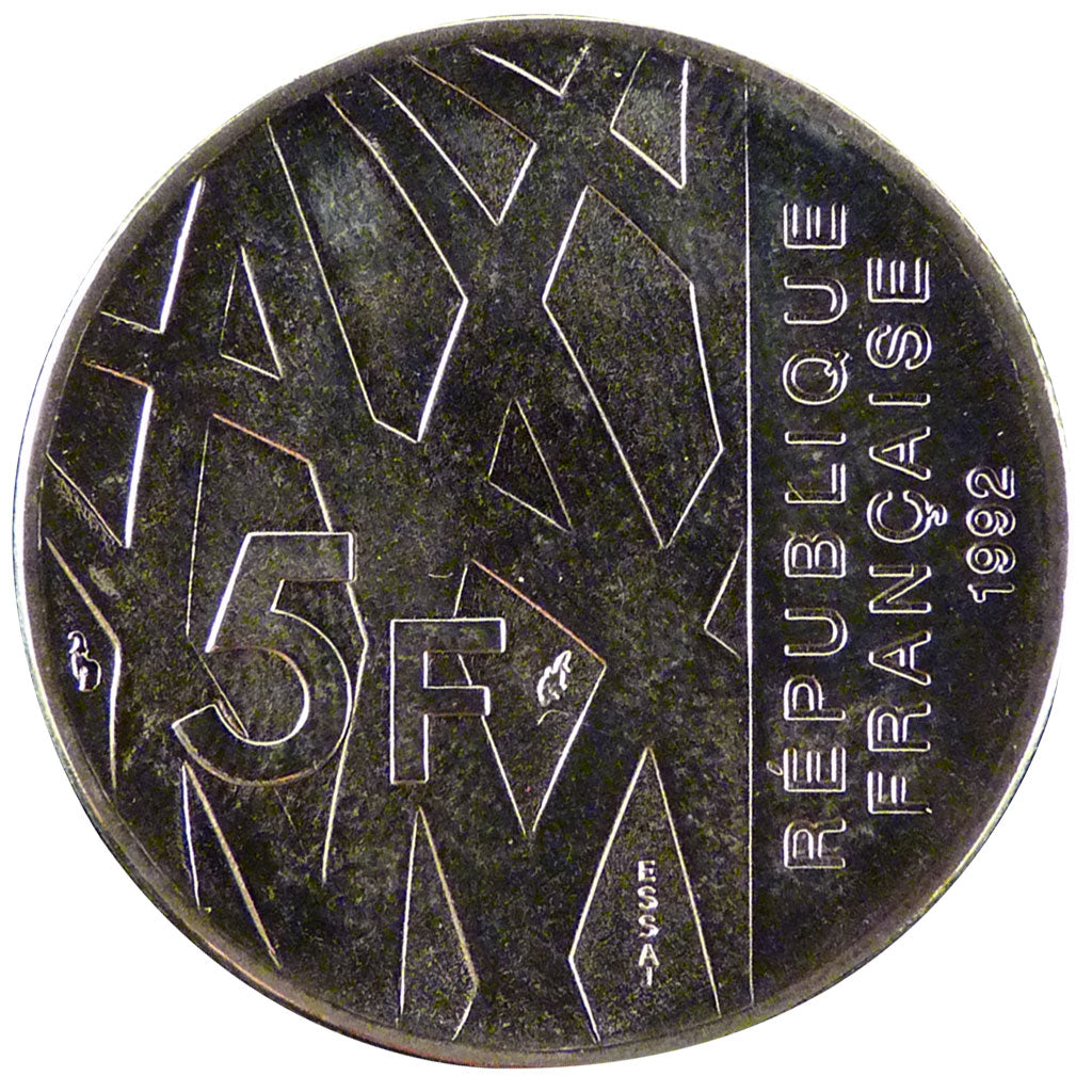 V ème République,5 Francs Pierre Mendès France Essai