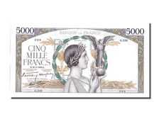 Francia, 5000 Francs, 5 000 F 1934-1944 ''Victoire'', 1939, KM:97a, 1939-07-2...