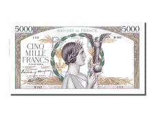 France, 5000 Francs, 5 000 F 1934-1944 ''Victoire'', 1939, KM #97a, 1939-10-12,.