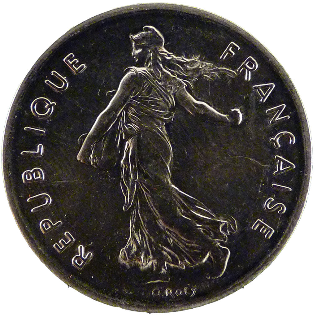 FRANCE, 5 Francs, 1994, MS(65-70), Cupro-nickel, Gadoury #771, 10.00