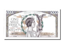 France, 5000 Francs, 5 000 F 1934-1944 ''Victoire'', 1939, KM #97a, 1939-09-14,.