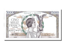 Biljet, Frankrijk, 5000 Francs, 5 000 F 1934-1944 ''Victoire'', 1939