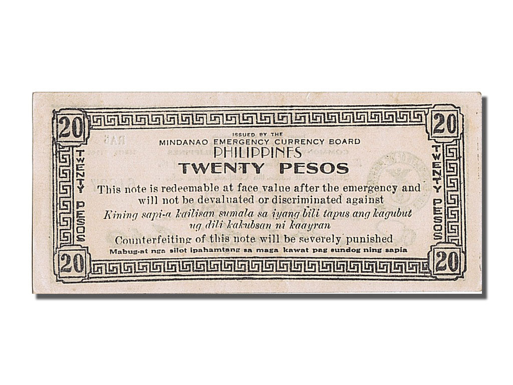 Philippines, 20 Pesos, 1944, KM #S528d, UNC(63), 61637
