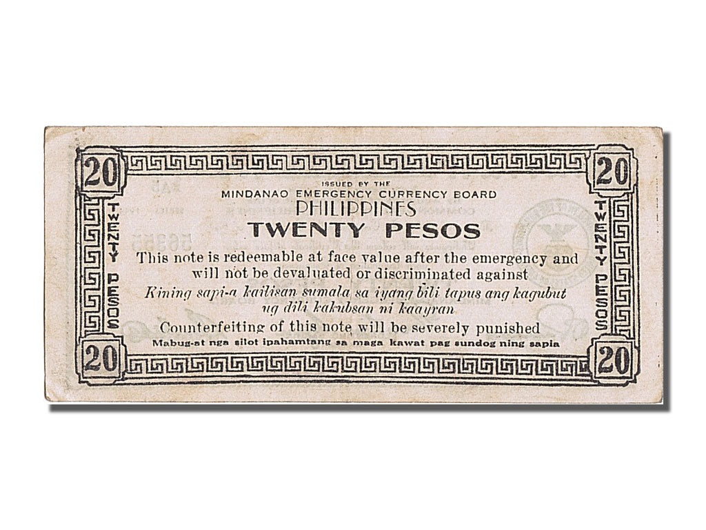Banconote, Filippine, 20 Pesos, 1944, SPL