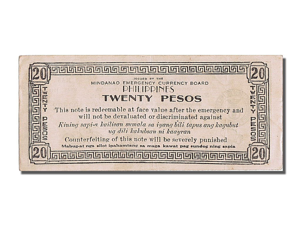 Banconote, Filippine, 20 Pesos, 1944, SPL