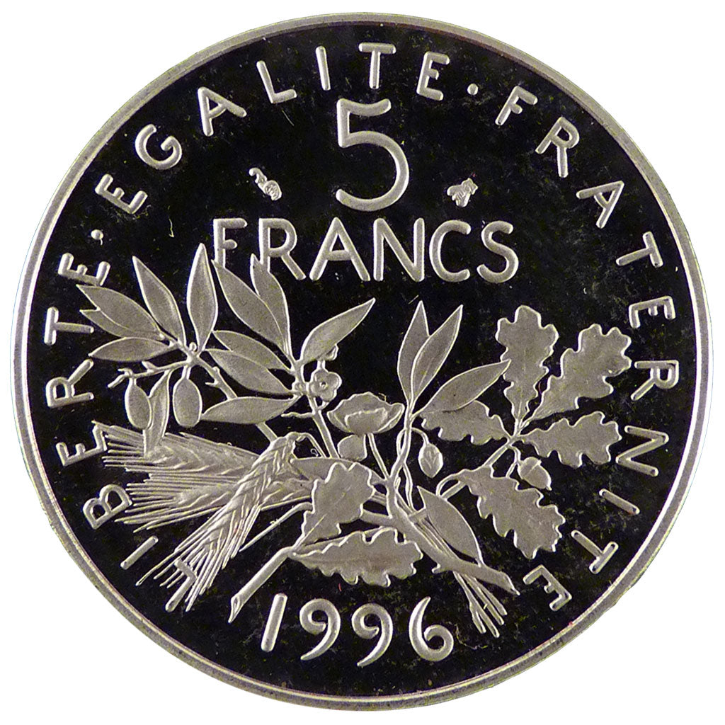 V ème République,5 Francs Semeuse