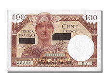 Geldschein, Frankreich, 100 Francs, 1955-1963 Treasury, 1956, 1956-11-01, UNZ