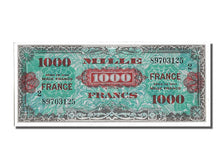 Geldschein, Frankreich, 1000 Francs, 1945 Verso France, 1945, 1945-06-04, UNZ