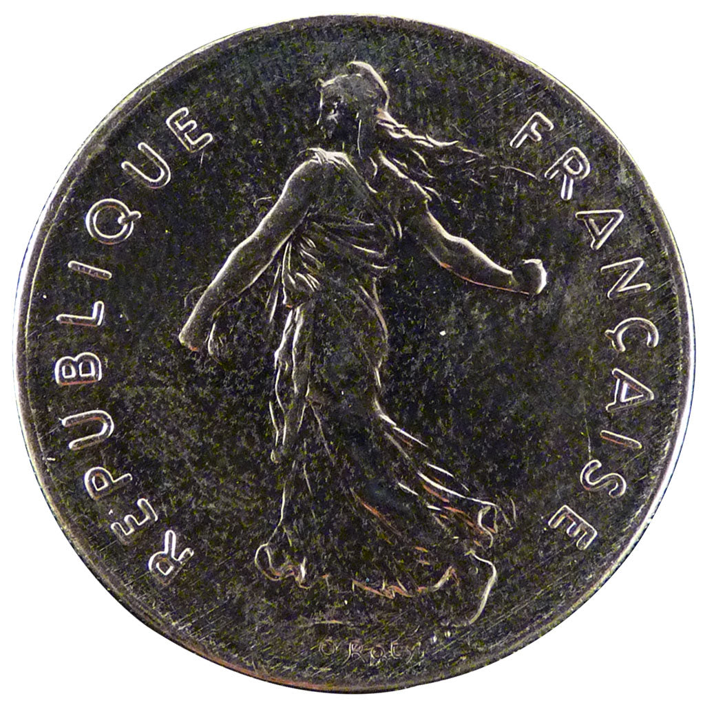 V ème République,5 Francs Semeuse