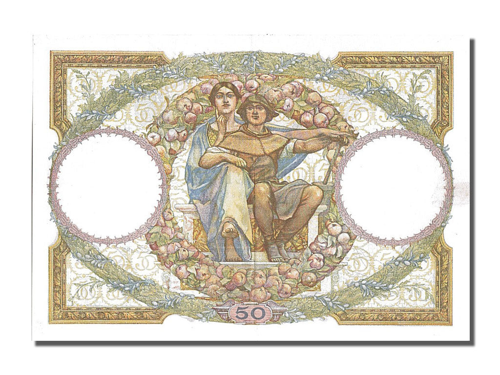 France, 50 Francs, 50 F 1927-1934 ''Luc Olivier Merson'', 1934, KM #80b,...