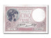 Biljet, Frankrijk, 5 Francs, 5 F 1917-1940 ''Violet'', 1927, 1927-06-27, SUP