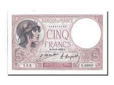 France, 5 Francs, 5 F 1917-1940 ''Violet'', 1922, KM #72c, 1922-09-14,...