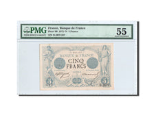 Banconote, Francia, 5 Francs, 5 F 1871-1874 ''Noir'', 1873, 1873-07-18, graded