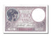 Banknot, Francja, 5 Francs, Violet, 1918, 1918-06-01, UNC(63), Fayette:03.2