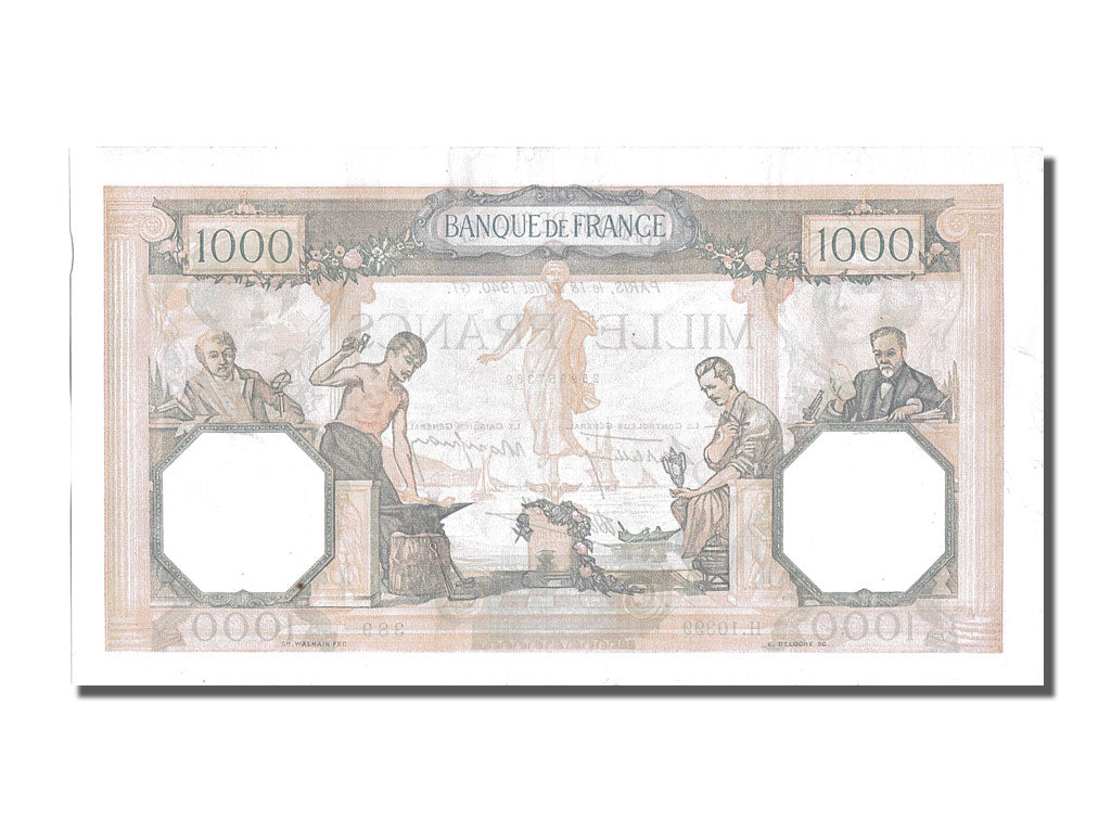 1000 Francs type Cérès et Mercure