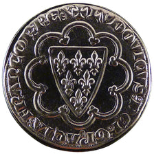 FRANCE, Écu de Saint Louis, 5 Francs, 2000, Paris, MS(65-70), Cupro-nickel, 29, 
