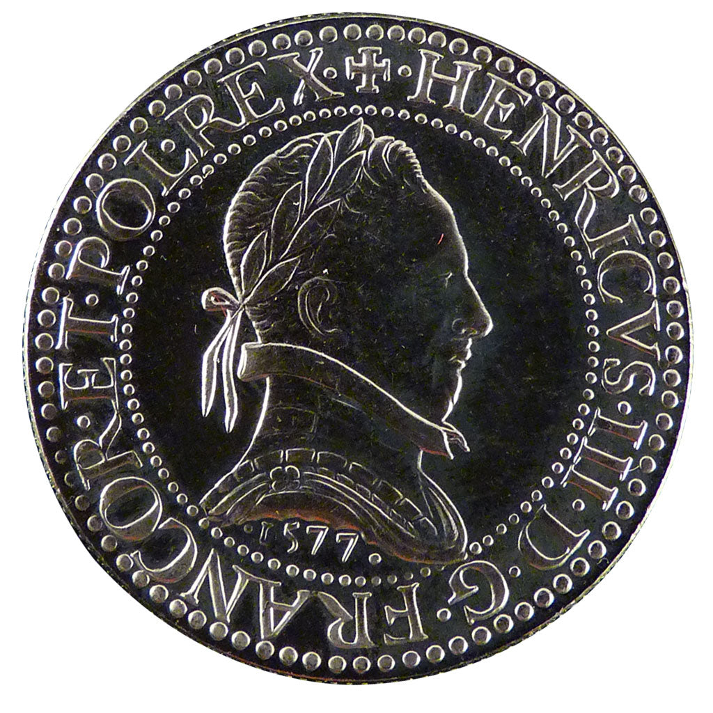 V ème République,5 Francs Franc d'Henri III, 1574