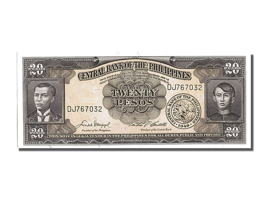 Billet, Philippines, 20 Pesos, NEUF
