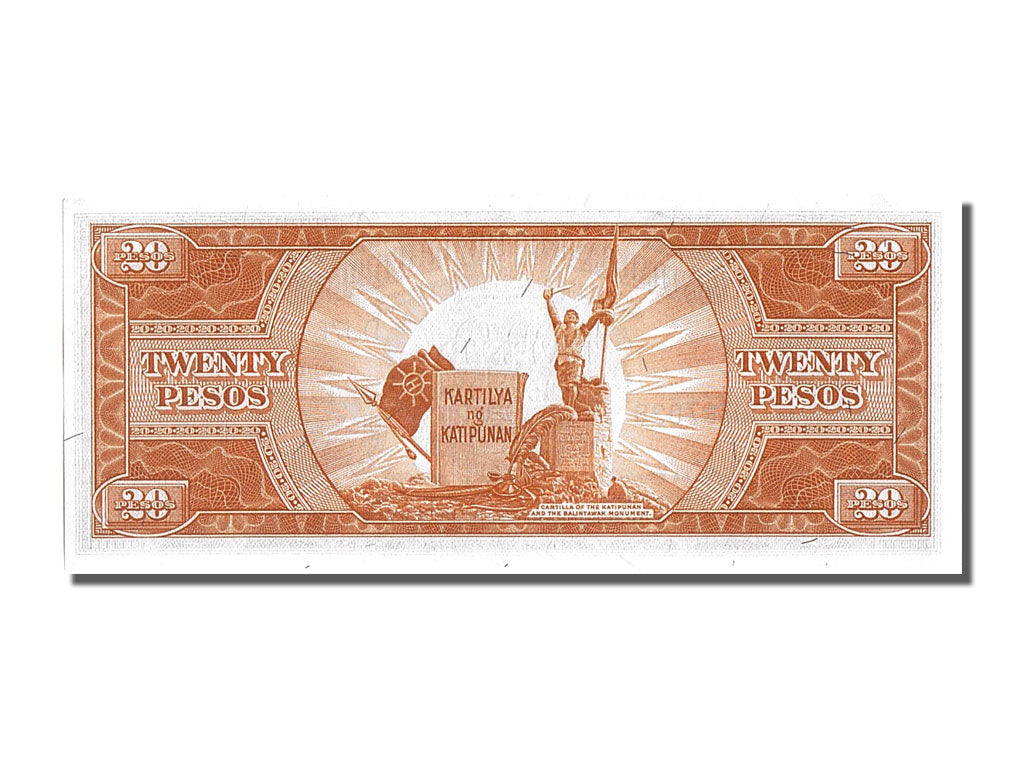 Banknote, Philippines, 20 Pesos, UNC(65-70)