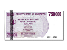 Banknote, Zimbabwe, 750,000 Dollars, 2007, 2007-12-31, UNC(65-70)