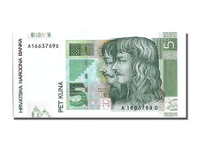 Croatia, 5 Kuna, 2001, KM #37, 2001-03-07, UNC(65-70), A 1663769 D