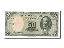 Billet, Chile, 5 Centesimos on 50 Pesos, NEUF