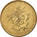 Moneta, Francja, Mathieu, 10 Francs, 1976, MS(65-70), Mosiądz niklowy