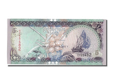 Biljet, Malediven, 5 Rufiyaa, 2006, NIEUW