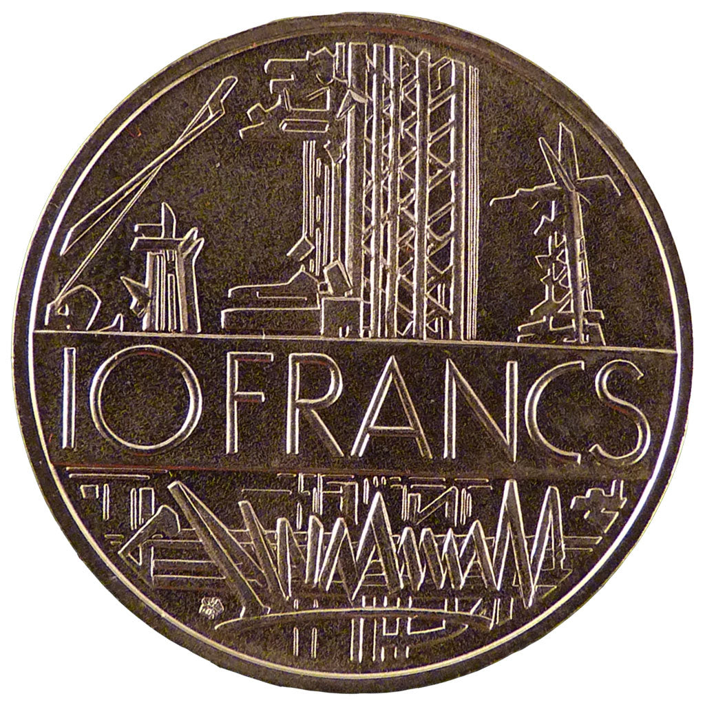 FRANCE, 10 Francs, 1980, MS(65-70), Cupro-nickel Aluminium, Gadoury #814, 10.10