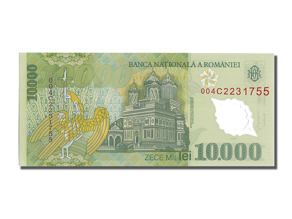 Billete, 10,000 Lei, 1999, Rumanía, UNC