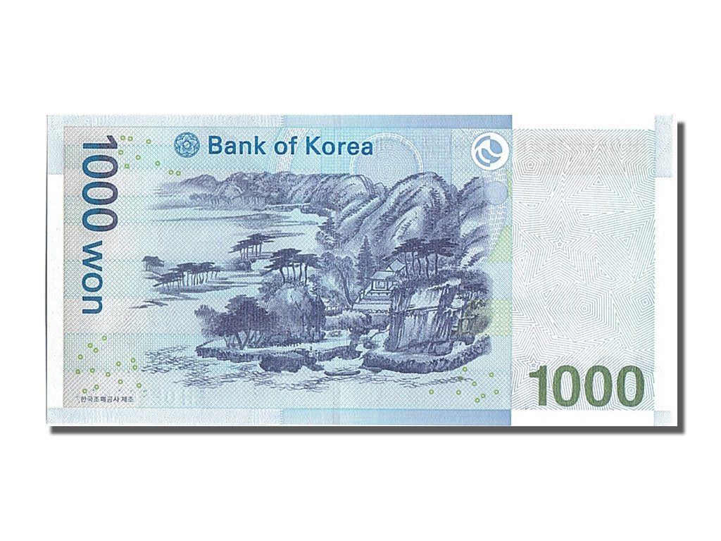 South Korea, 1000 Won, 2007, KM #54a, UNC(65-70), EH0866982K