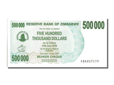 Banknote, Zimbabwe, 500,000 Dollars, 2007, 2007-07-01, UNC(65-70)