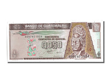 Banknote, Guatemala, 1/2 Quetzal, 1996, 1996-08-28, UNC(65-70)