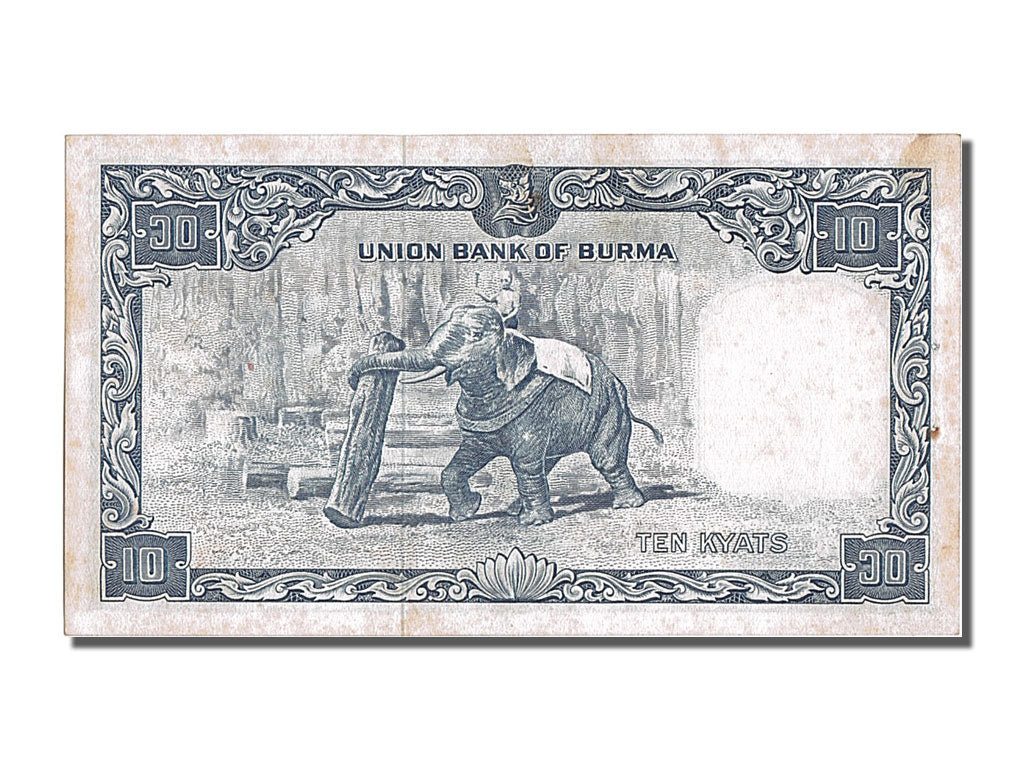 Birmania, 10 Kyats, FDS