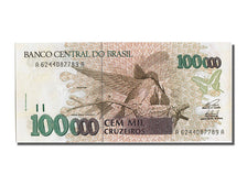 Banknote, Brazil, 100,000 Cruzeiros, UNC(65-70)