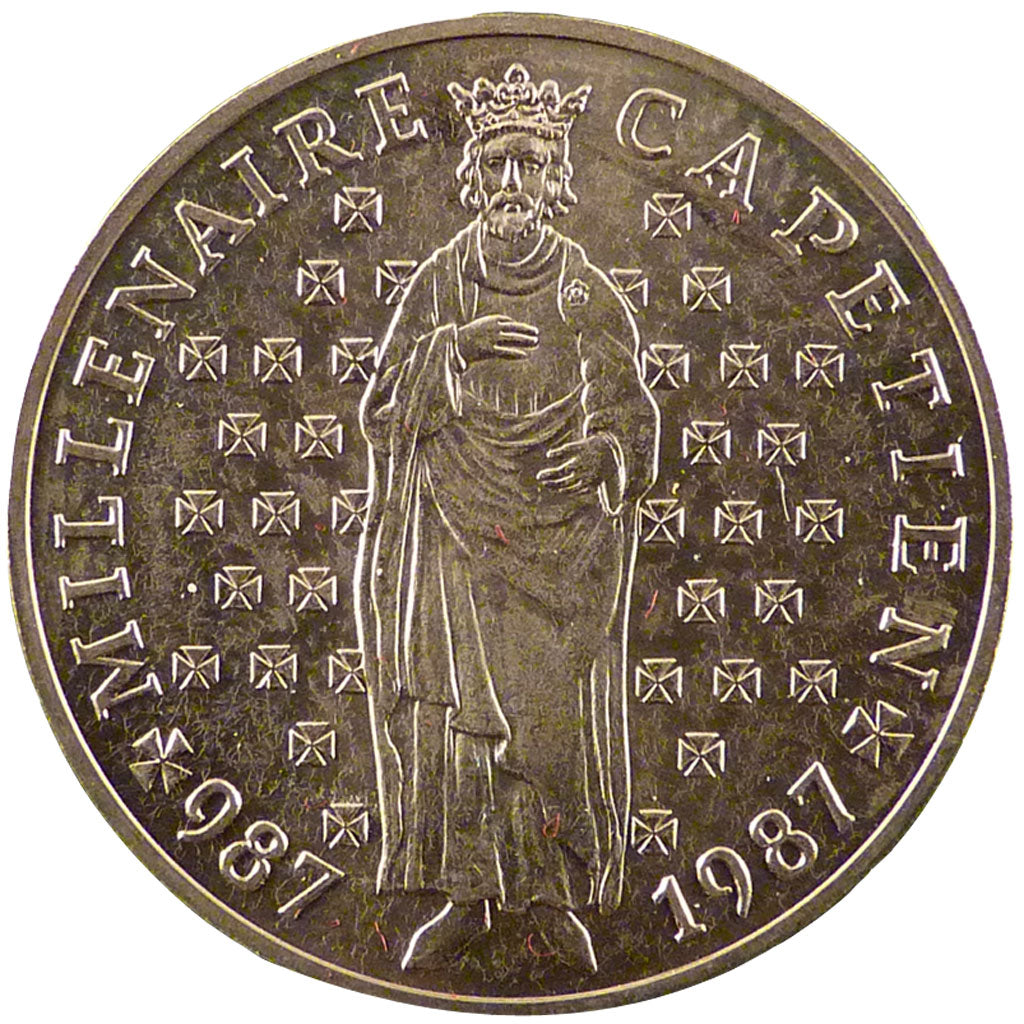 V ème République, 10 Francs Hugues Capet Essai