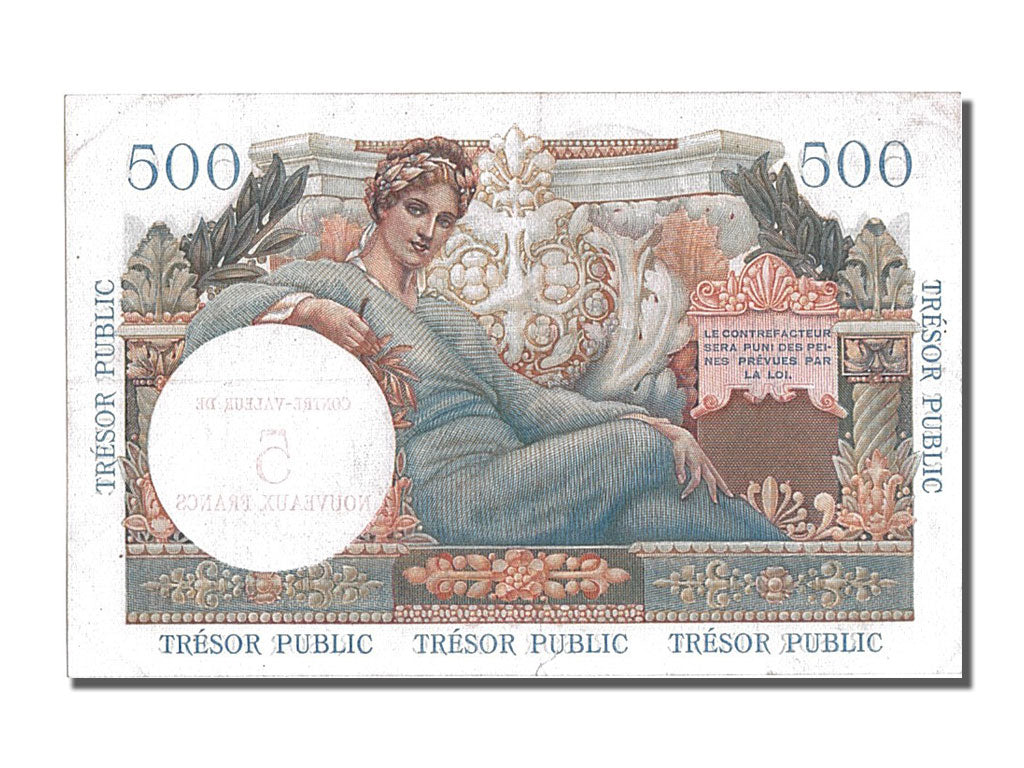 5 NF / 500 Francs type Trésor Public