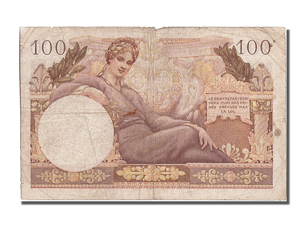 100 Francs type Trésor Français