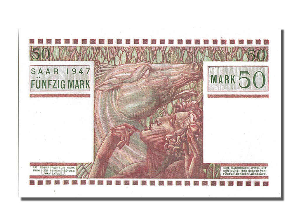 FRANCE, 50 Mark, Specimen, 1947, UNC(65-70), 0.000, Fayette #V 48.2, FRANCE, 50.