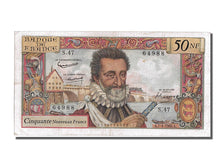 Banconote, Francia, 50 Nouveaux Francs, 50 NF 1959-1961 ''Henri IV'', 1960