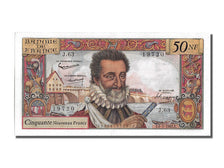 France, 50 Nouveaux Francs, 50 NF 1959-1961 ''Henri IV'', 1961, KM #143a,...