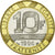 Moneta, Francja, Génie, 10 Francs, 1996, MS(65-70), Aluminium-Brąz