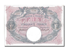 Banknote, France, 50 Francs, 50 F 1889-1927 ''Bleu et Rose'', 1921, 1921-02-07