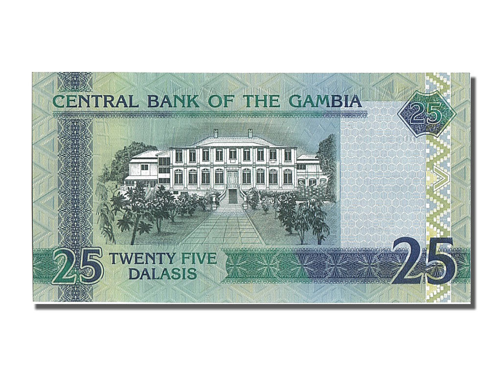 Banknote, Gambia, 25 Dalasis, 2001, UNC(65-70)
