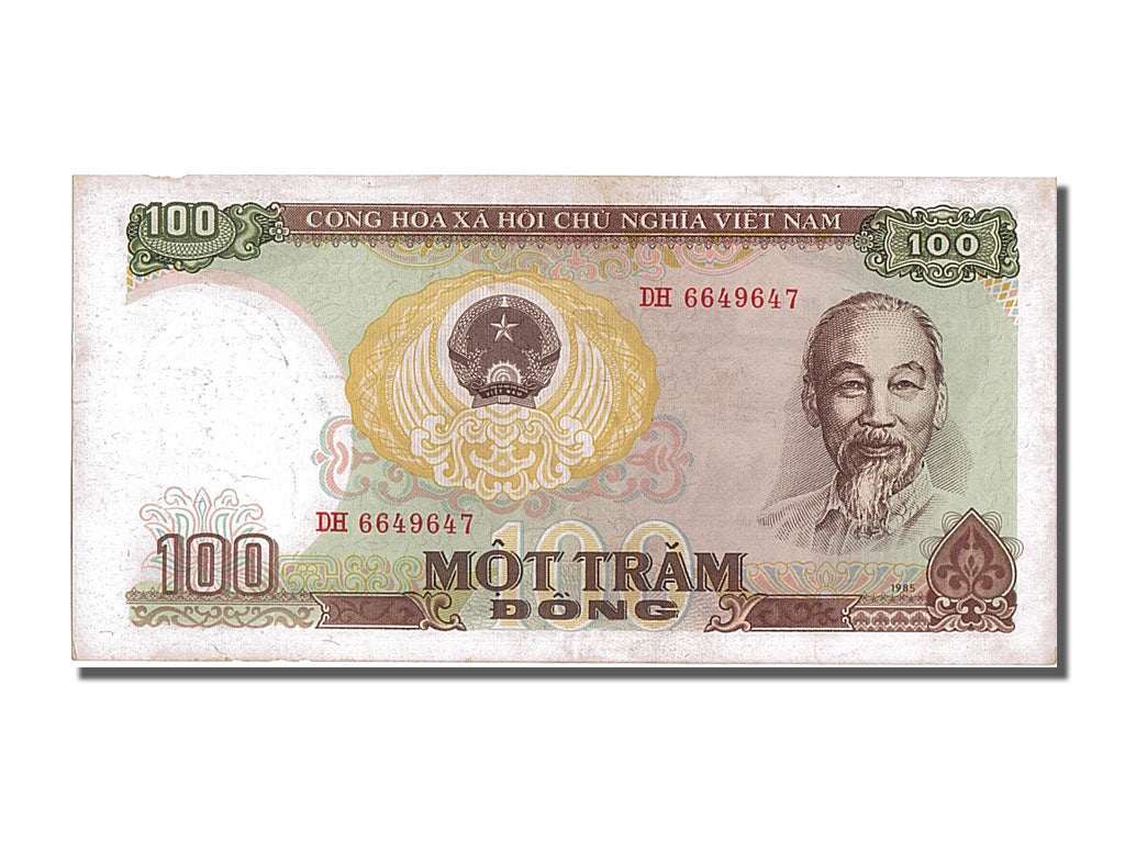 Banknote, Viet Nam, 100 Dông, 1985, AU(55-58)