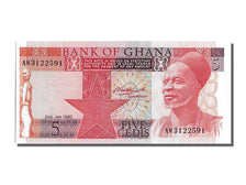 Banknote, Ghana, 5 Cedis, 1980, 1980-01-02, UNC(65-70)