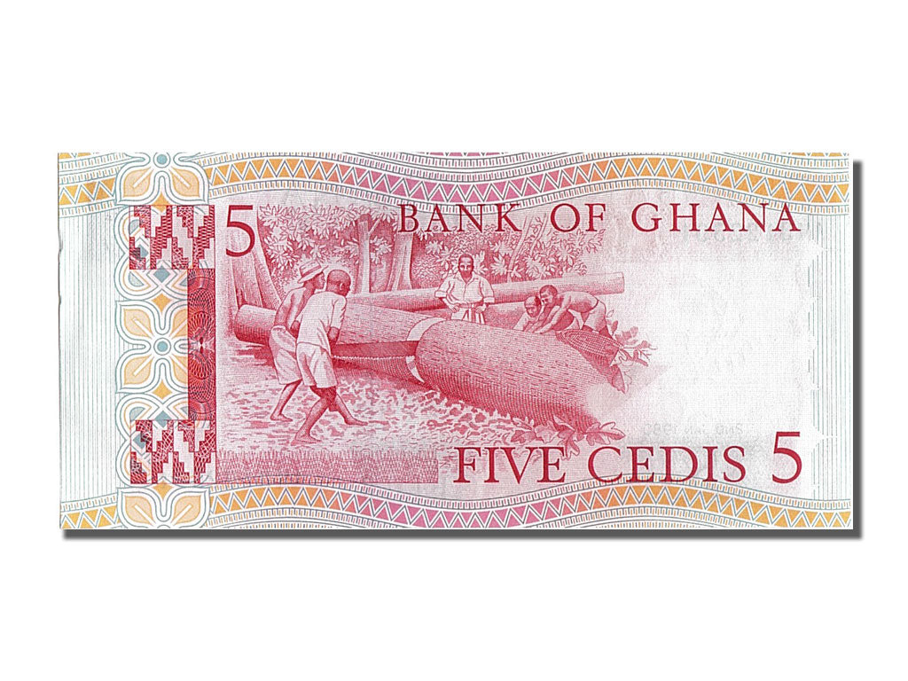 Banknote, Ghana, 5 Cedis, 1980, 1980-01-02, UNC(65-70)