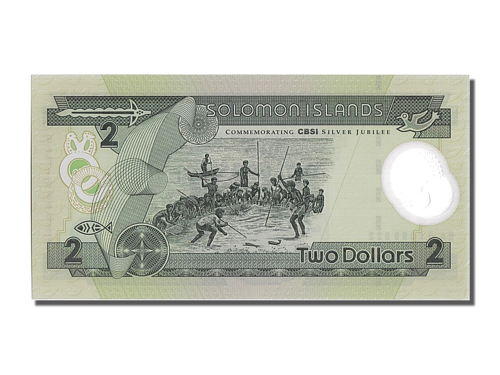 Isole Salomone, 2 Dollars, 2001, FDS
